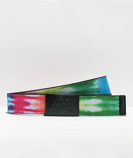 Artist Collective Chalk Icons Black Web Belt