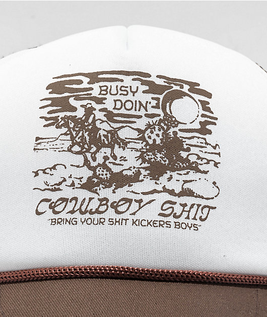 Artist Collective Cowboy Shit Brown Trucker Hat