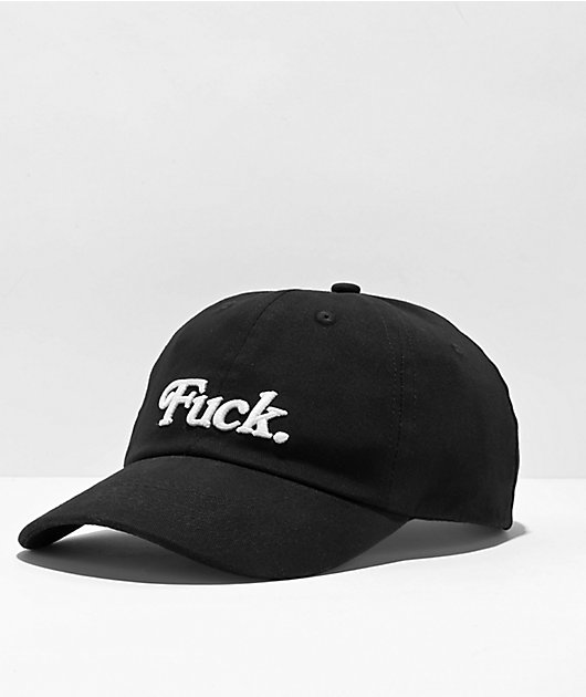 Artist Collective Fuck. Black Strapback Hat
