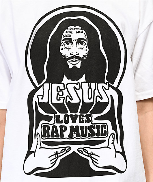 Artist Collective Jesus Loves Rap White 