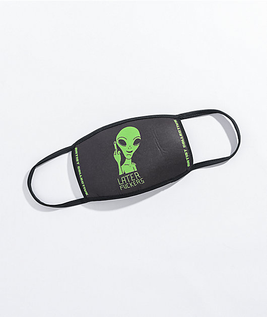 Artist Collective Later Alien Face Mask