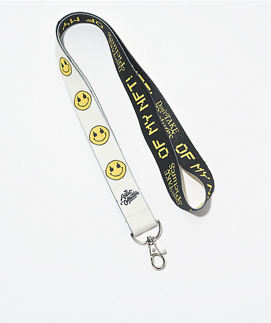 Artist Collective No Pictures White & Black Lanyard