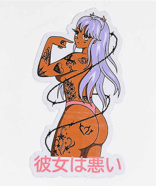 Artist Collective She Bad Purple Sticker