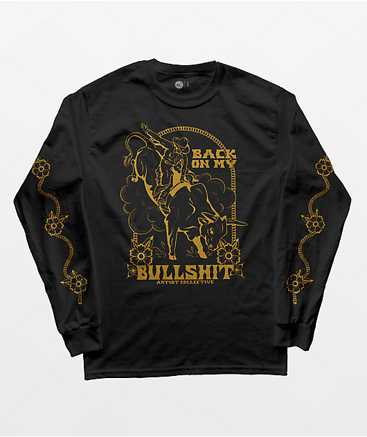 Artist Collective State Of Mind Black Long Sleeve T-Shirt