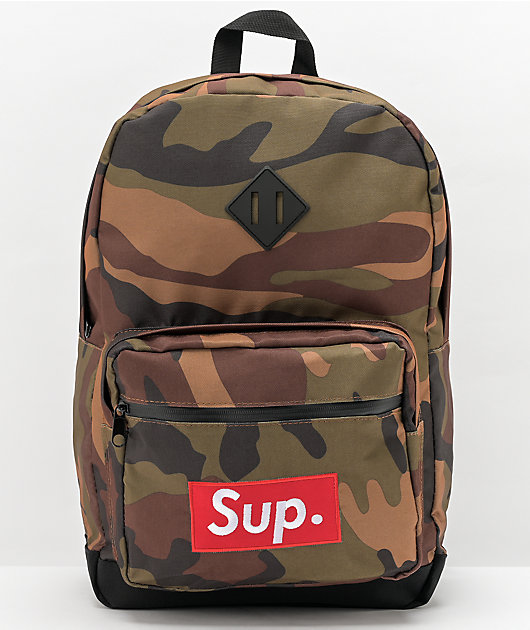 camo backpack purse