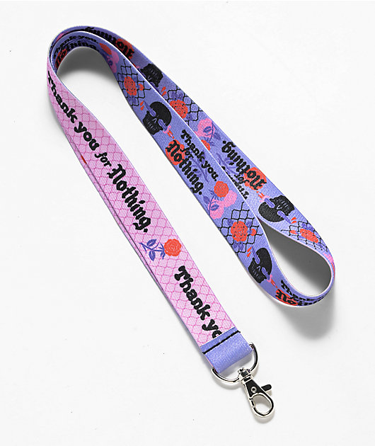 Artist Collective Thank You For Nothing Lanyard