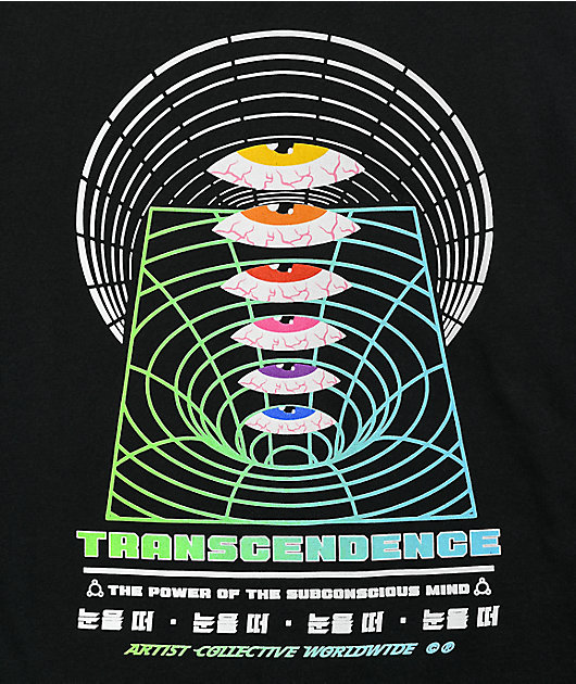 Artist Collective Transcendence Black Long Sleeve T-Shirt