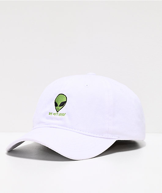 Artist Collective We Out Here White Strapback Hat
