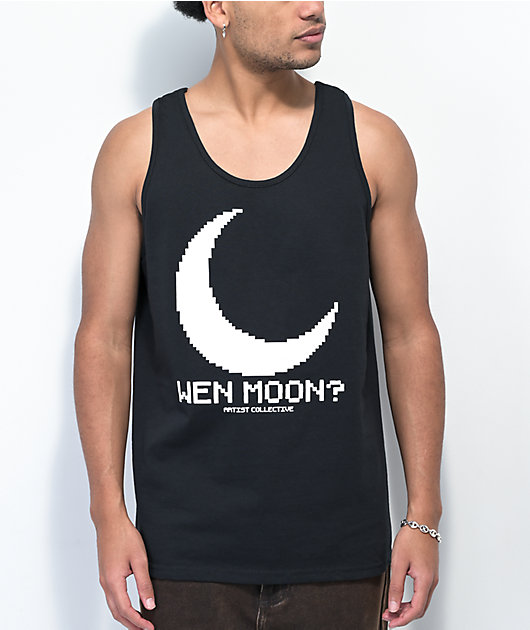 Artist Collective Wen Moon camiseta sin mangas negra