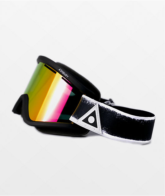 Ashbury Blackbird Mayday Black & Pink Mirror Snowboard Goggles