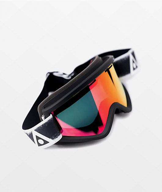 Ashbury Blackbird Mayday Black & Pink Mirror Snowboard Goggles