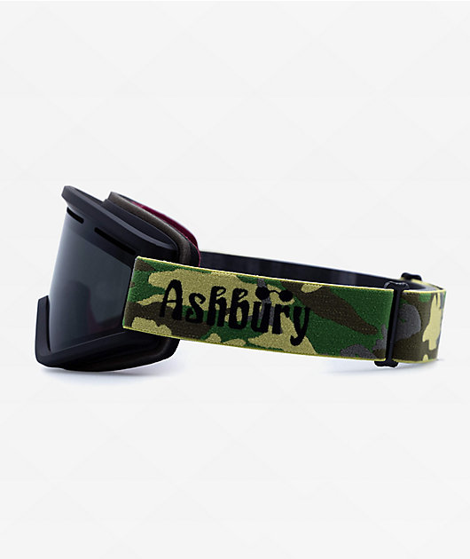 Ashbury Blackbird OG Camo Snowboard Goggles