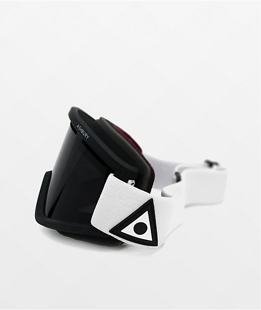 Ashbury Blackbird White Triangle Snowboard Goggles | Zumiez