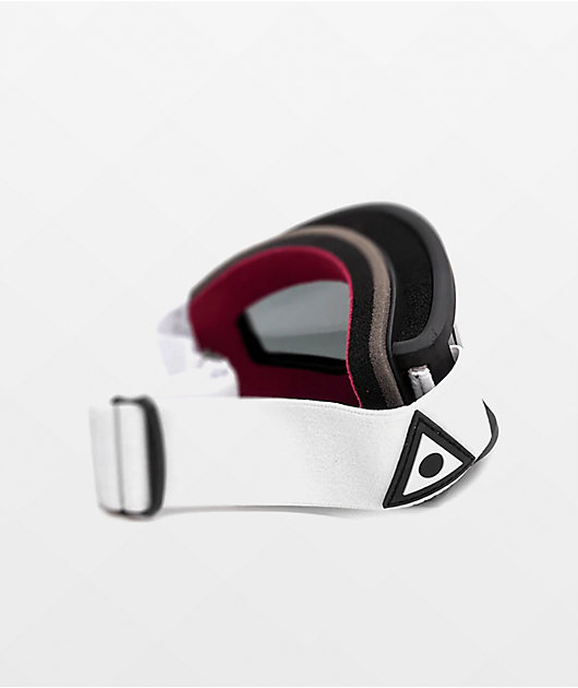 Ashbury Blackbird White Triangle Snowboard Goggles | Zumiez