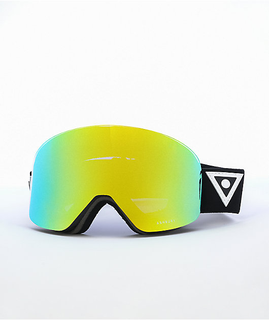 Ashbury Hornet gafas de snowboard triangulares negras