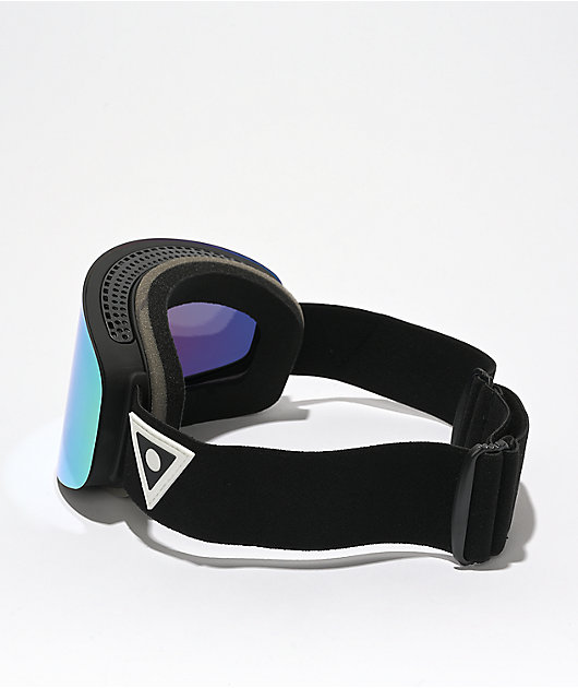 Ashbury Hornet gafas de snowboard triangulares negras
