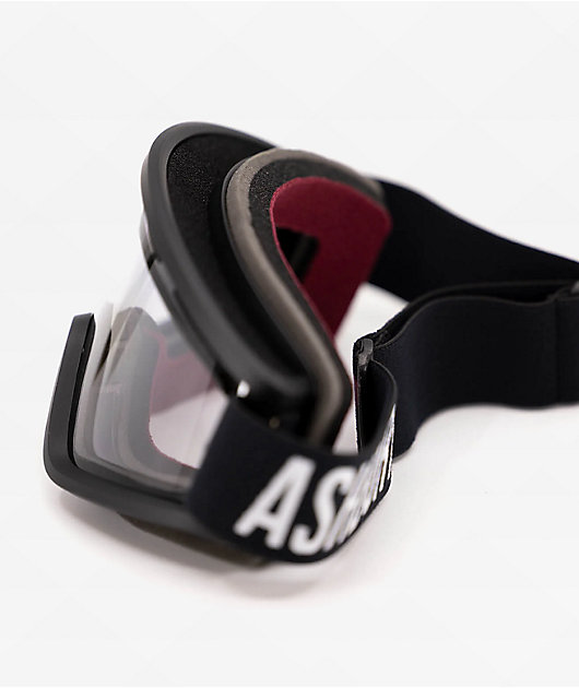 Ashbury Night Vision Black & Clear Snowboard Goggles | Zumiez 