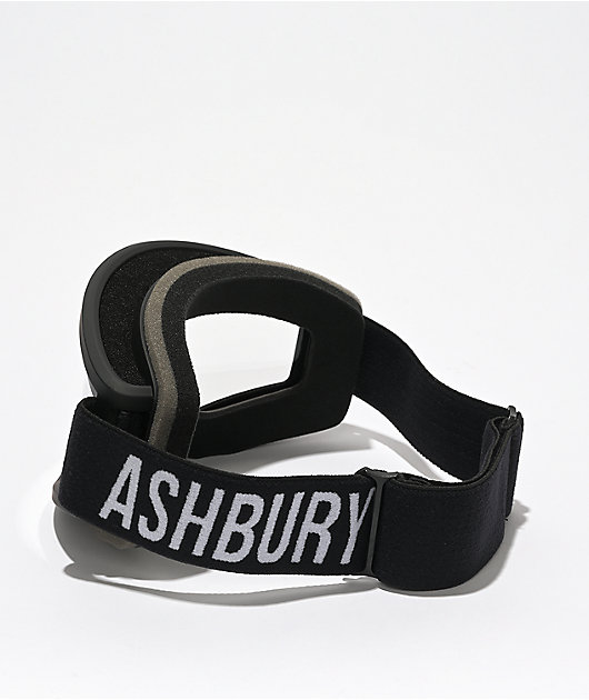 ASHBURY NIGHT VISION  スノーボード ゴーグル Ashbury Night Vision Black & Clear Snowboard Goggles | Zumiez