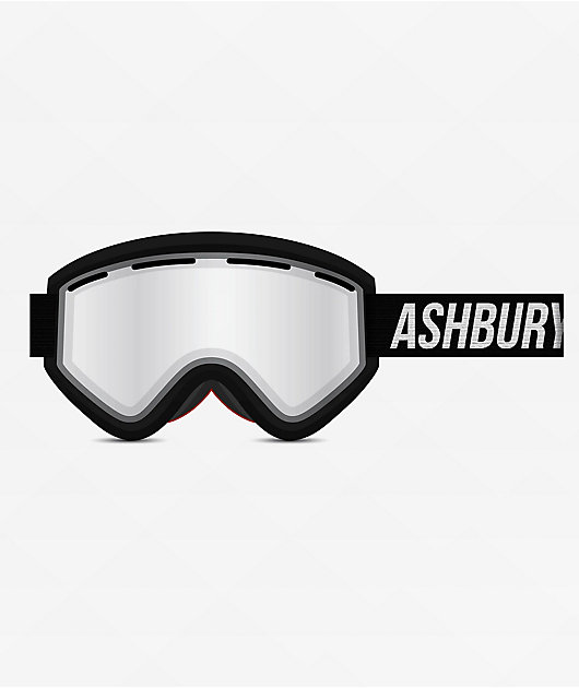 【激安】 Vision Night Ashbury Black Zumiez | Goggles Snowboard Clear & スキー・スノーボードアクセサリー