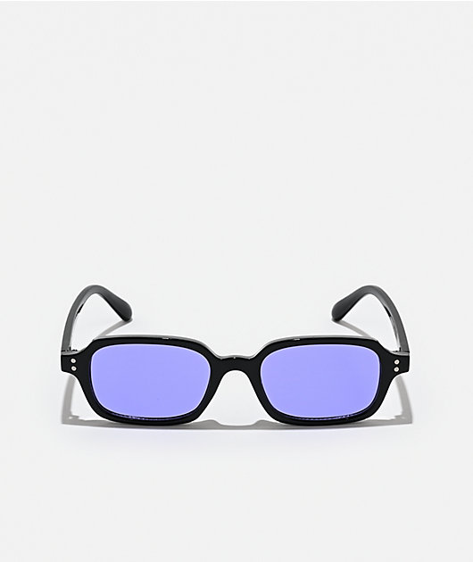 Astoria Black & Blue Square Sunglasses