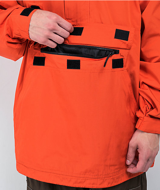 Autumn Cascade Blaze Orange Anorak Jacket | Zumiez