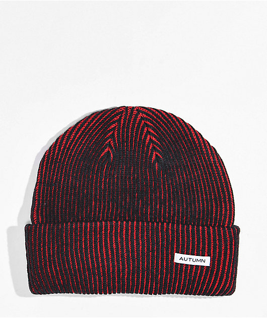 Autumn Cord Red Beanie | Zumiez