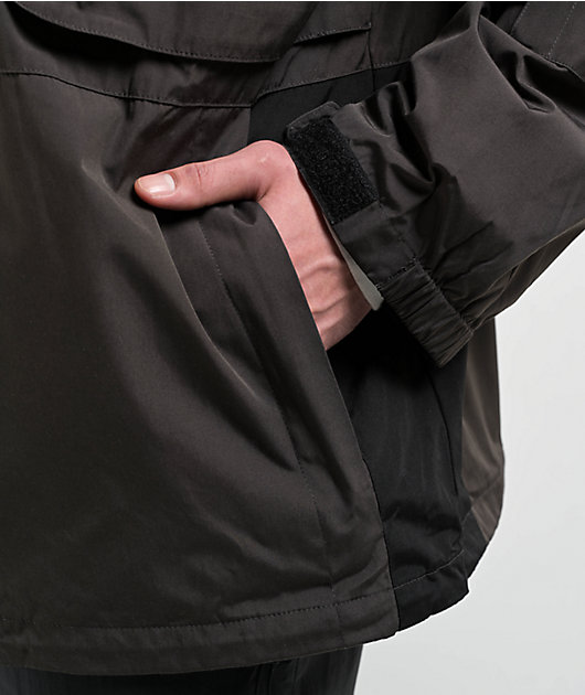 Autumn Field Brown & Black Snowboard Jacket 2025