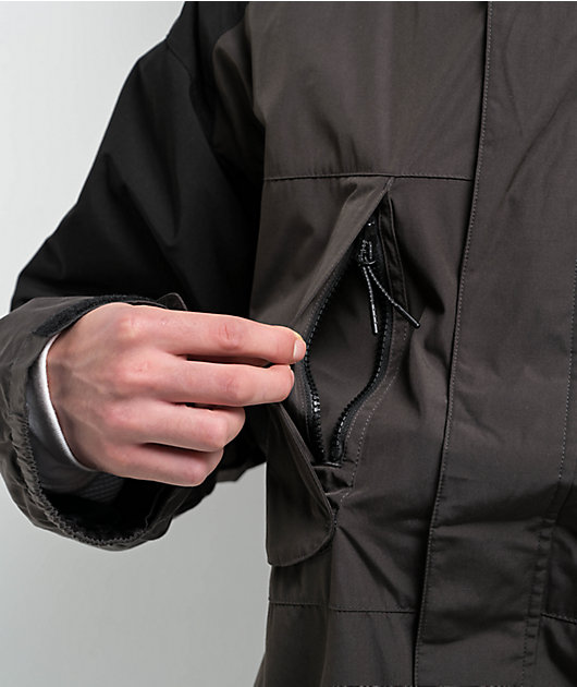 Autumn Field Brown & Black Snowboard Jacket 2025 | Zumiez
