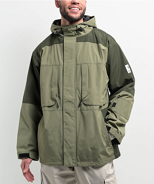 NORDISK 難燃FIELD JACKET Autumn Field Sage & Military Snowboard Jacket 2025 | Zumiez