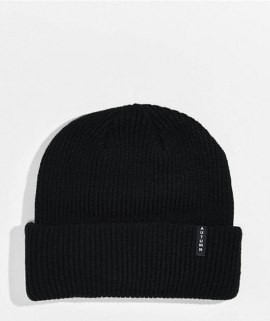 Autumn Select Black Beanie