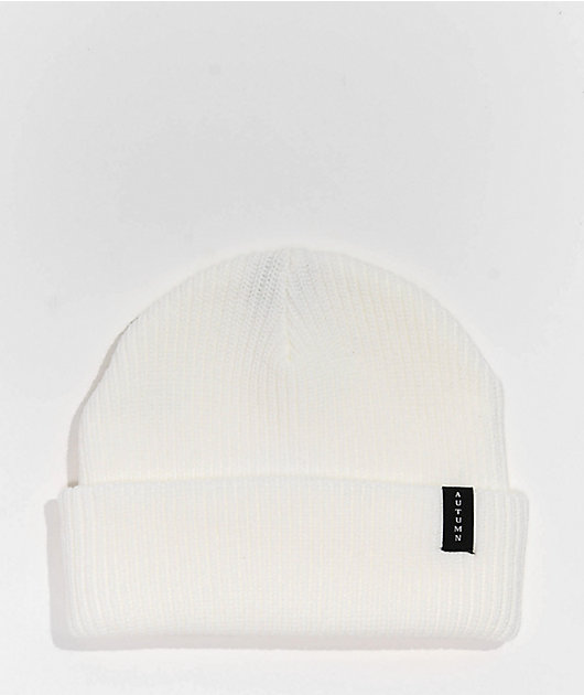 Autumn Select White Beanie