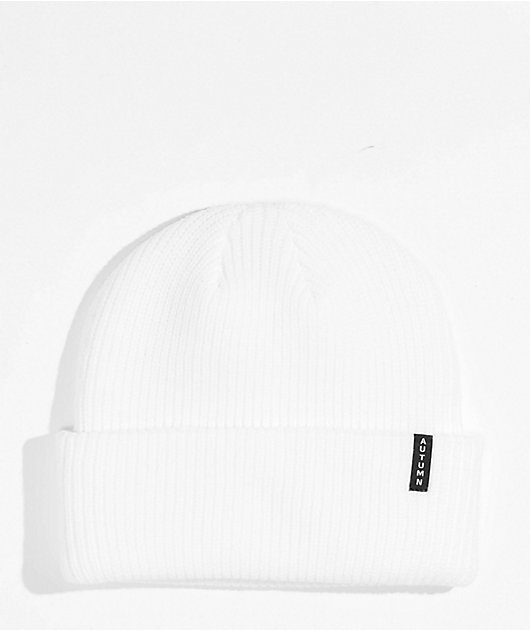 Autumn Select White Beanie