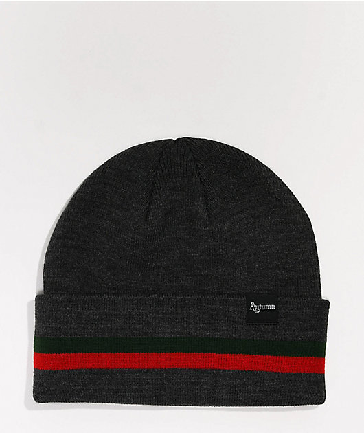 Autumn Surplus Band Charcoal Beanie
