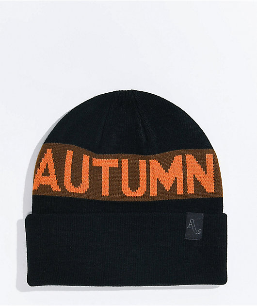Autumn Surplus Halftime Black Beanie