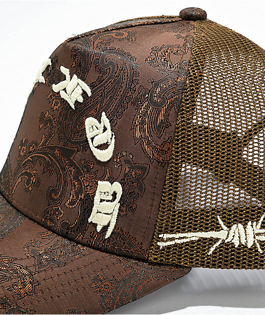 BGK Radioactive Murder She Wrote Brown Trucker Hat