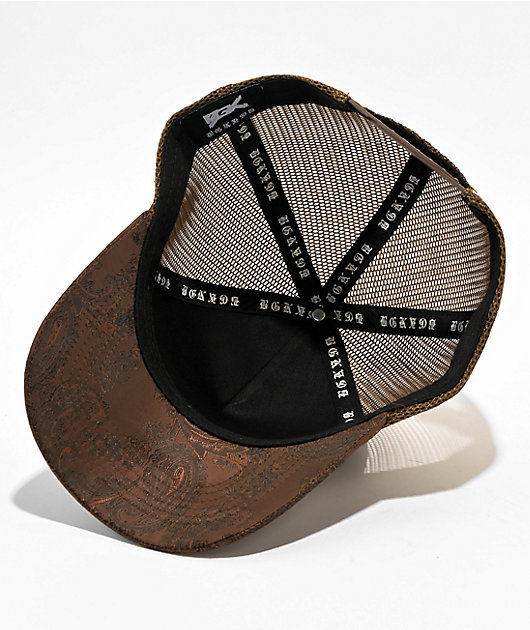 BGK Radioactive Murder She Wrote Brown Trucker Hat