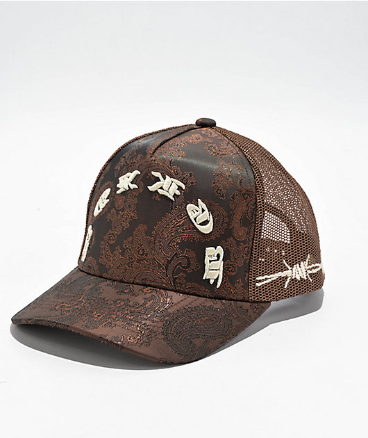 BGK Radioactive Murder She Wrote Brown Trucker Hat