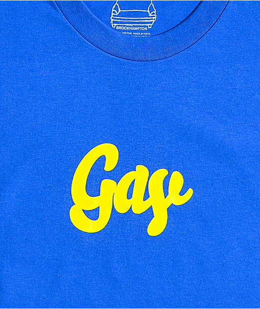 BROCKHAMPTON Gay Blue T-Shirt