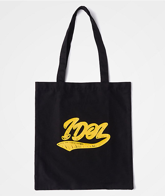 BTS Varsity Idol Black Tote Bag
