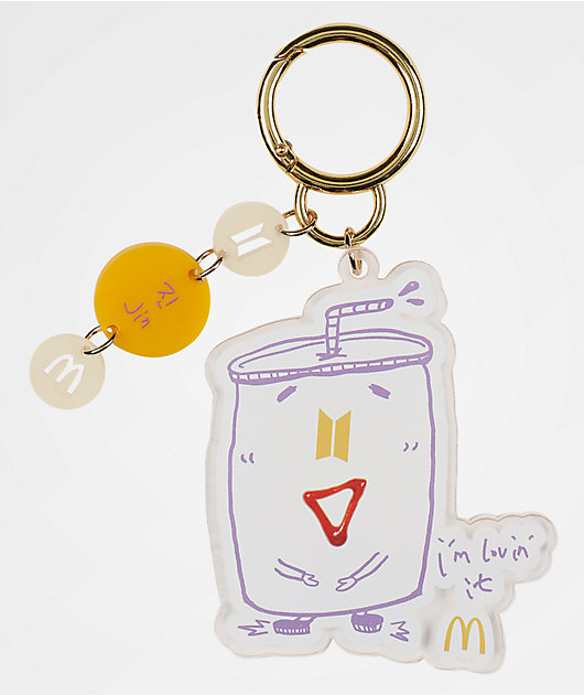 BTS x McDonald's Jin Saucy Keychain Clip | Zumiez