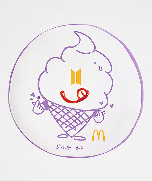 BTS x McDonald's SUGA Saucy Cushion