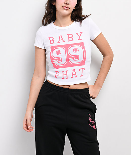Baby Phat 99 White Crop T-Shirt | Zumiez
