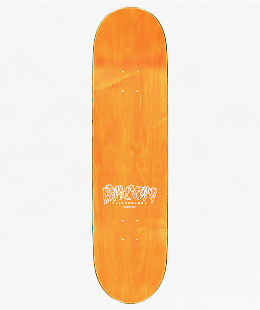 Bacon Nightmare on Font St. 8.5" Skateboard Deck
