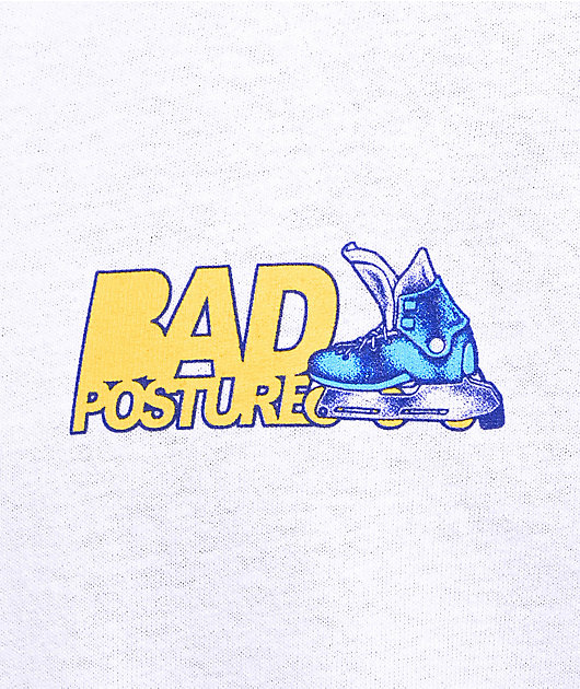 Bad Posture Summers End White TShirt Zumiez