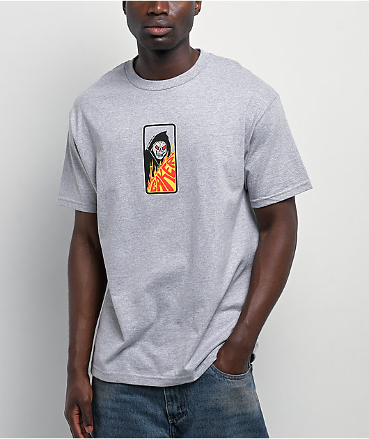 YAECA LIKE WEAR｜16SS Baker Shirt（Olv・M） Baker 456 Grey T-Shirt | Zumiez