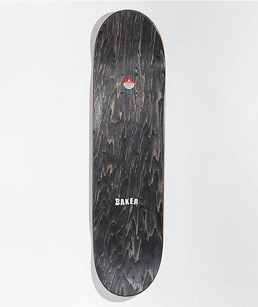 Baker Brand Logo White 8.25" Skateboard Deck