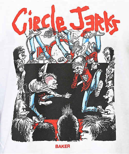 Baker Circle Jerks White T-Shirt