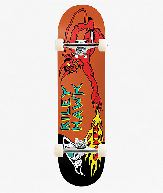 Baker Hawk Evil Vs Evil 8.5" Assembled Skateboard Complete