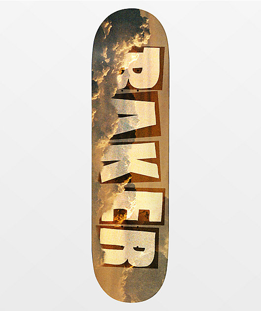 Baker Long Cloudy 8.25" Skateboard Deck