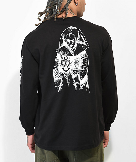 Baker Nun camiseta negra de manga larga